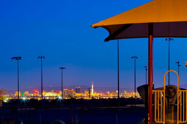 City Skyline In The Distance