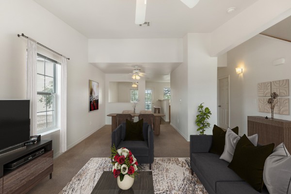 Decorated Living Space